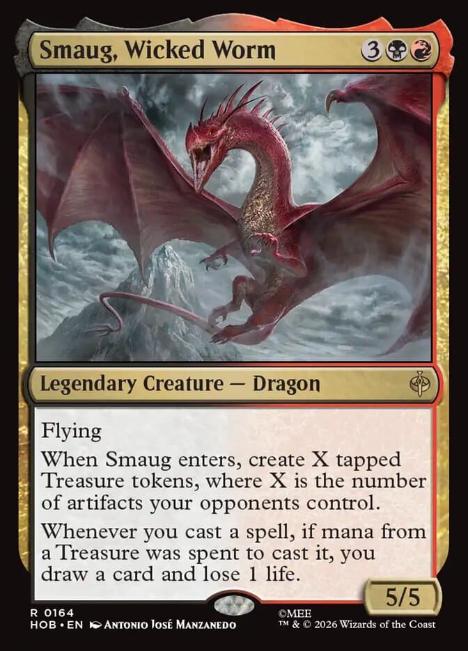 Smaug, Wicked Worm — The Hobbit 164