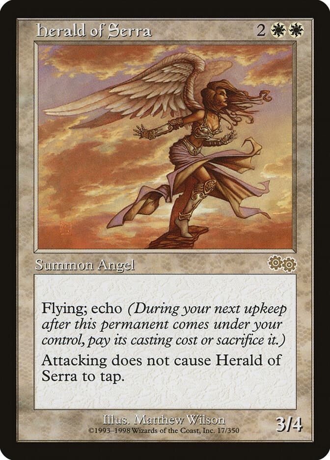 Herald of Serra — Urza's Saga 17