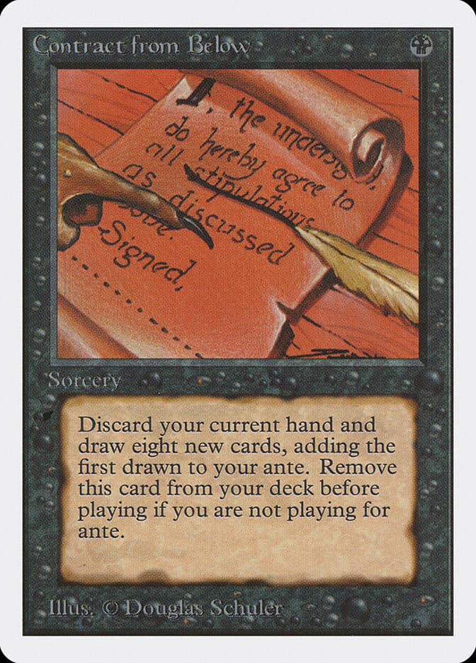 Contract from Below — Unlimited Edition 97