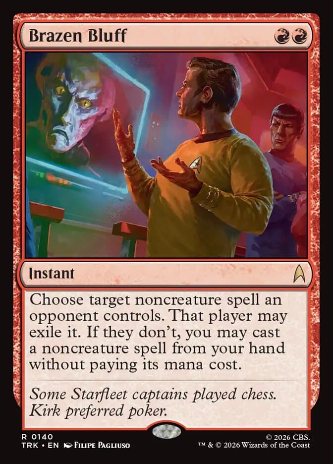 Brazen Bluff — Star Trek 140
