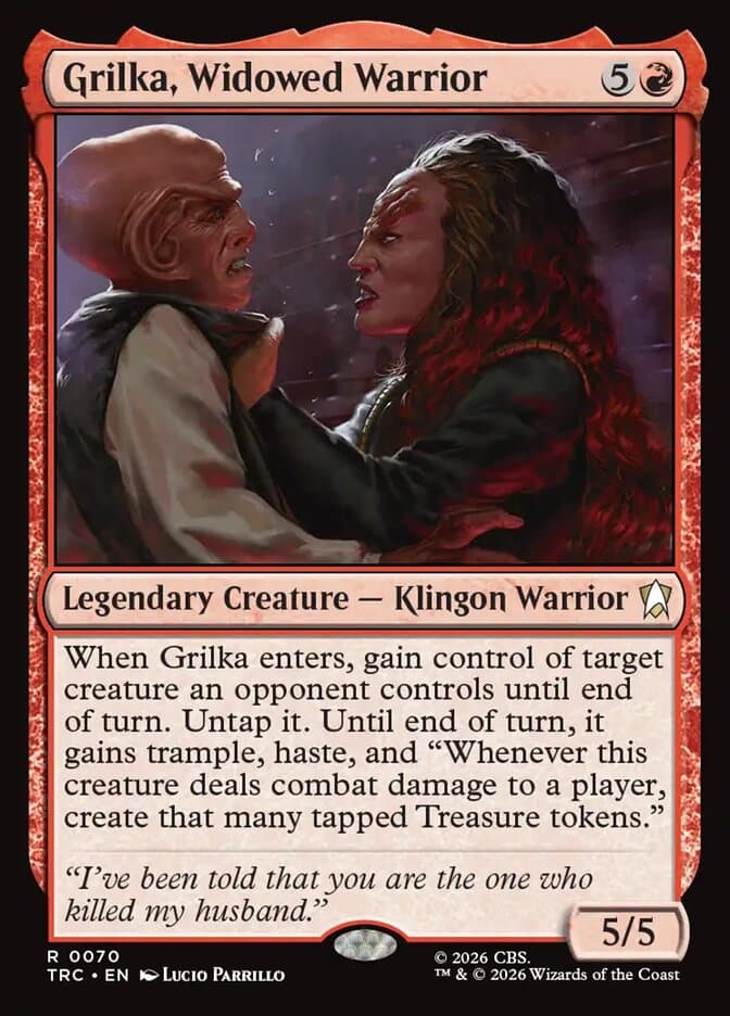 Grilka, Widowed Warrior — Star Trek Commander 70