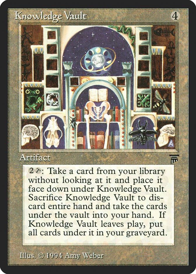 Knowledge Vault — Legends, graded PSA 8