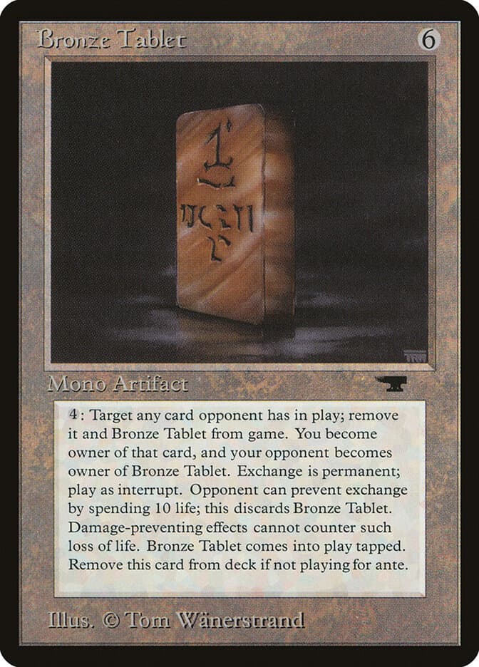 Bronze Tablet — Antiquities 42