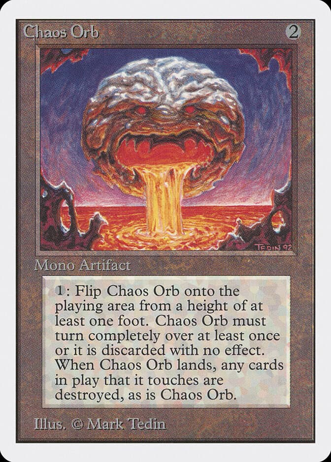 Chaos Orb — Unlimited Edition, graded PSA 10