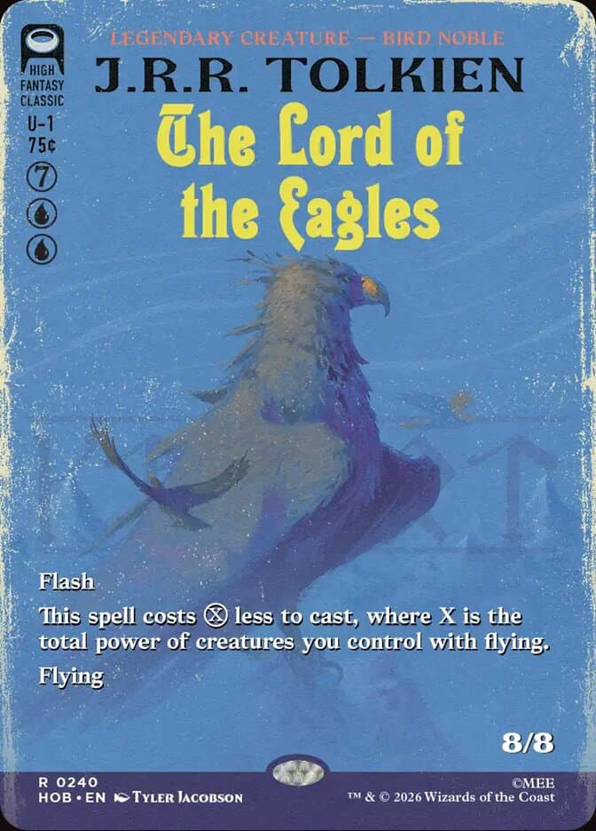 The Lord of the Eagles — The Hobbit, graded BGS 10