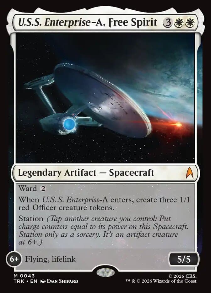 U.S.S. Enterprise-A, Free Spirit — Star Trek 43