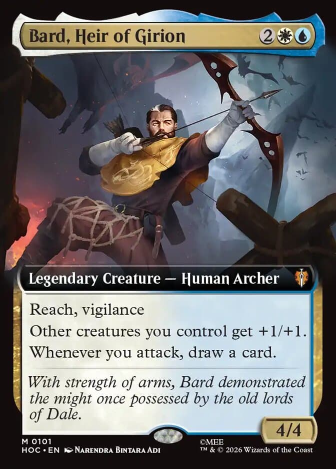 Bard, Heir of Girion — The Hobbit Eternal, graded PSA 9