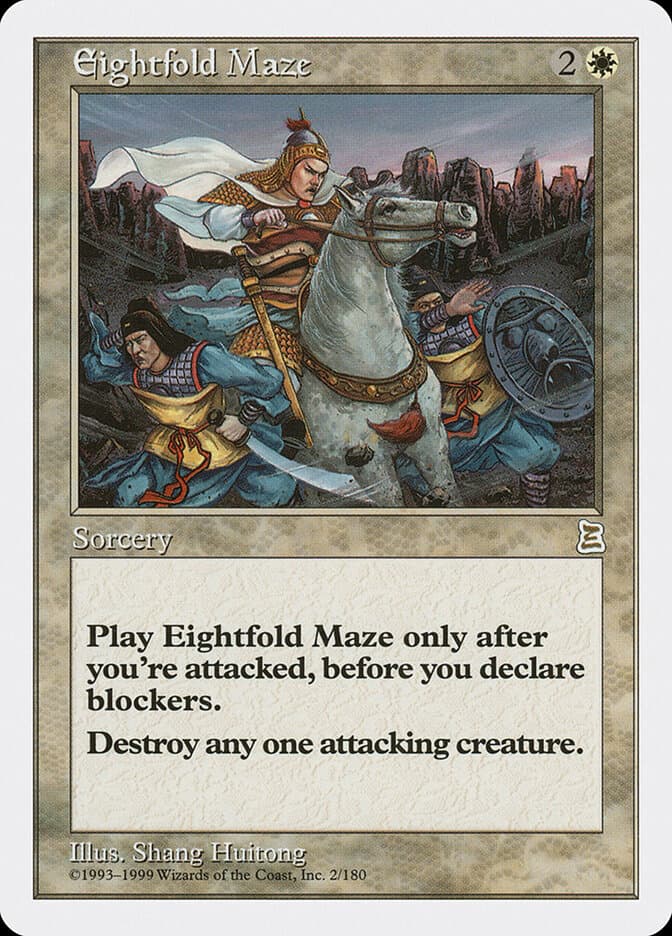 Eightfold Maze — Portal Three Kingdoms, graded PSA 9