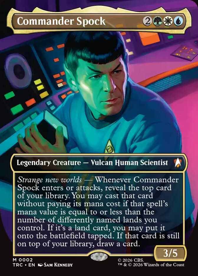 Commander Spock — Star Trek Commander 2