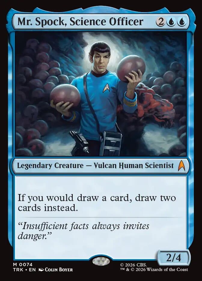 Mr. Spock, Science Officer — Star Trek 74