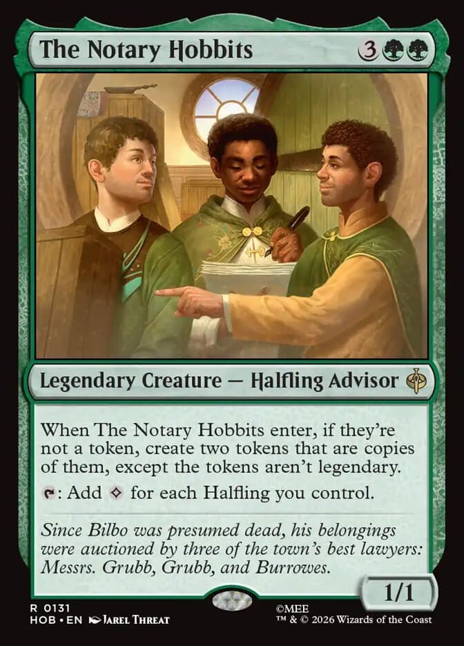 The Notary Hobbits — The Hobbit 131