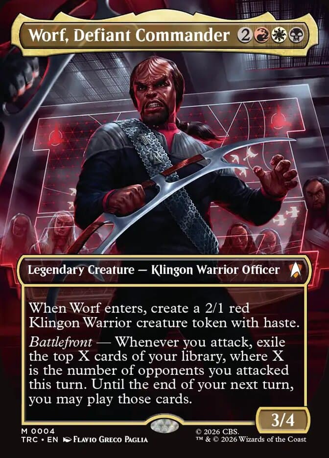 Worf, Defiant Commander — Star Trek Commander 4