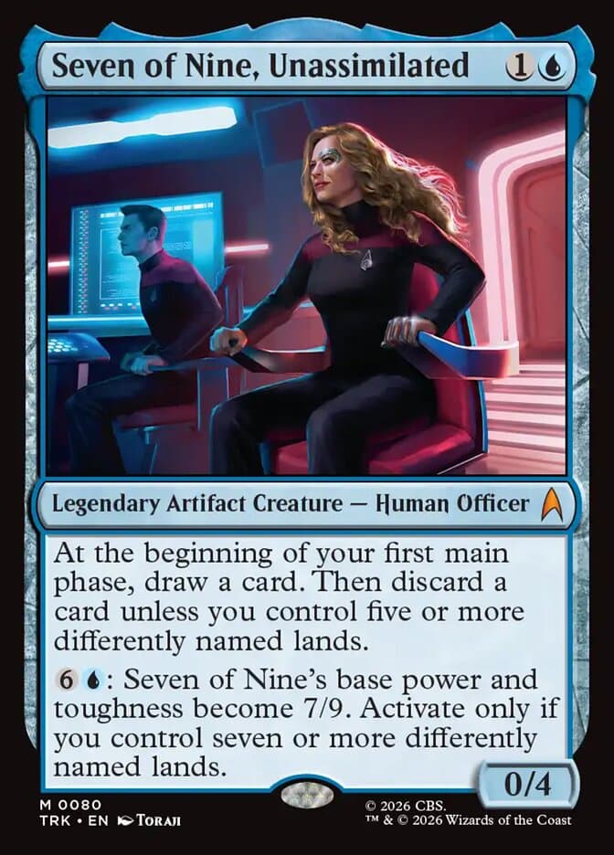 Seven of Nine, Unassimilated — Star Trek 80