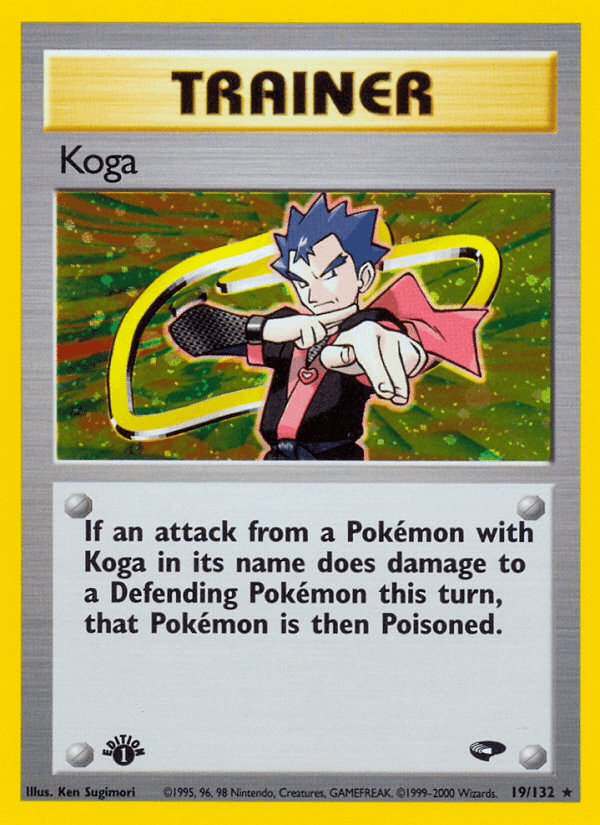 Koga — Gym Challenge, graded BGS 9.5