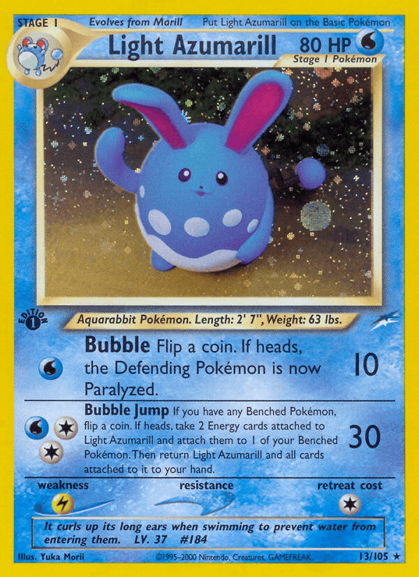 Light Azumarill — Neo Destiny 13/105