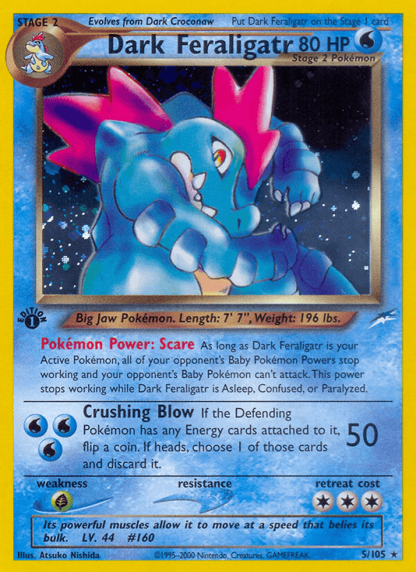 Dark Feraligatr — Neo Destiny 5/105