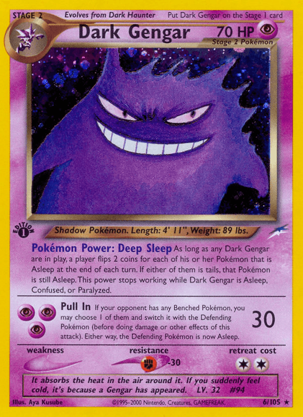 Dark Gengar — Neo Destiny 6/105