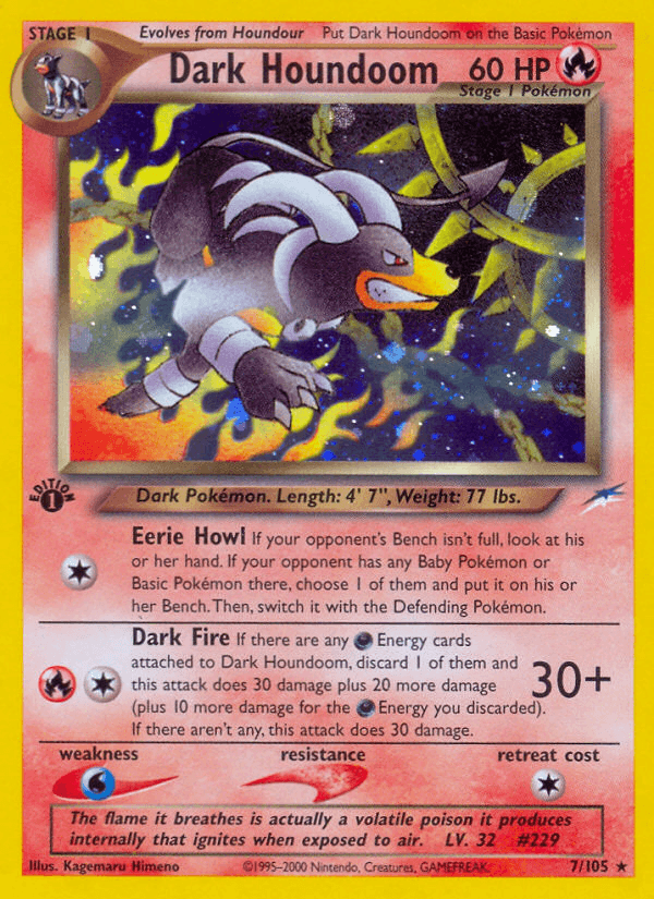 Dark Houndoom — Neo Destiny 7/105