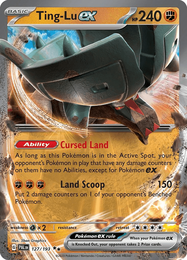 Ting-Lu ex — Paldea Evolved 127/193