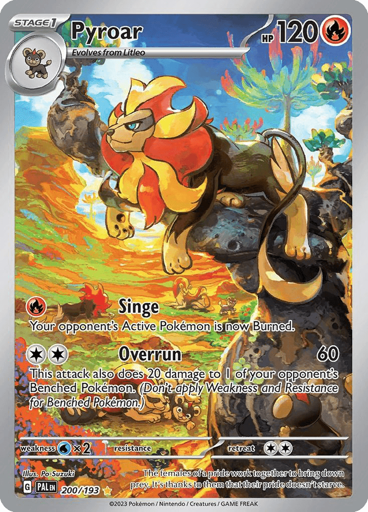 Pyroar — Paldea Evolved 200/193