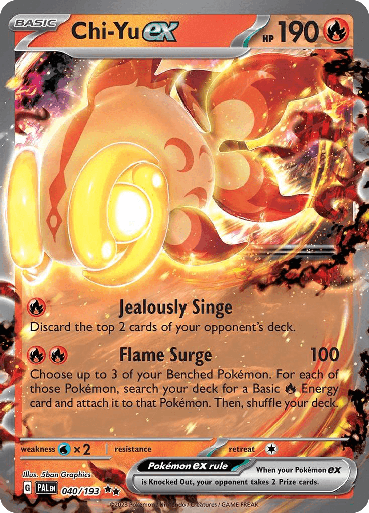 Chi-Yu ex — Paldea Evolved 40/193