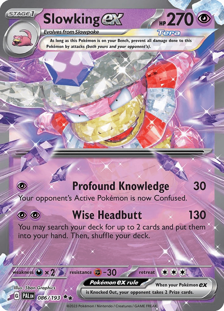 Slowking ex — Paldea Evolved 86/193