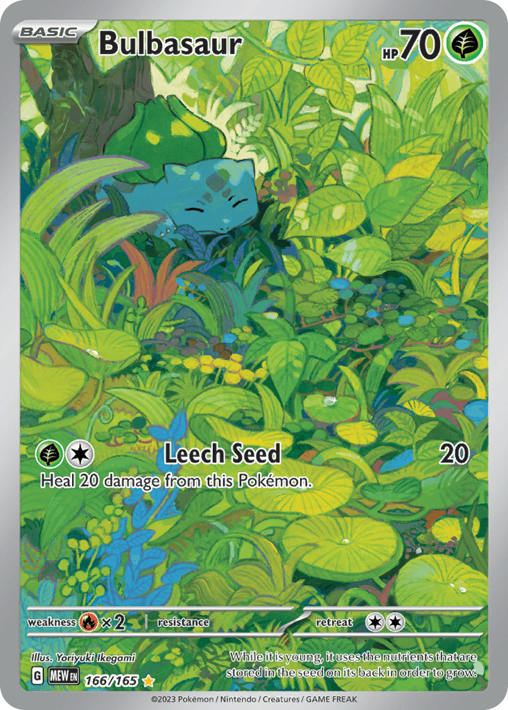 Bulbasaur — 151 166/165