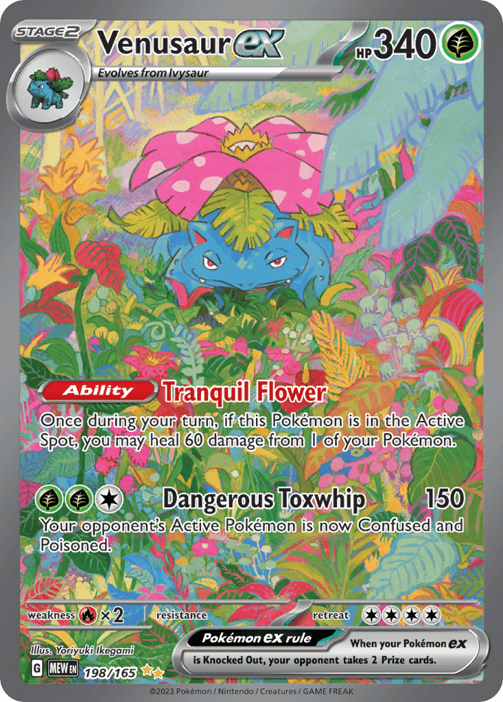 Venusaur ex — 151 198/165