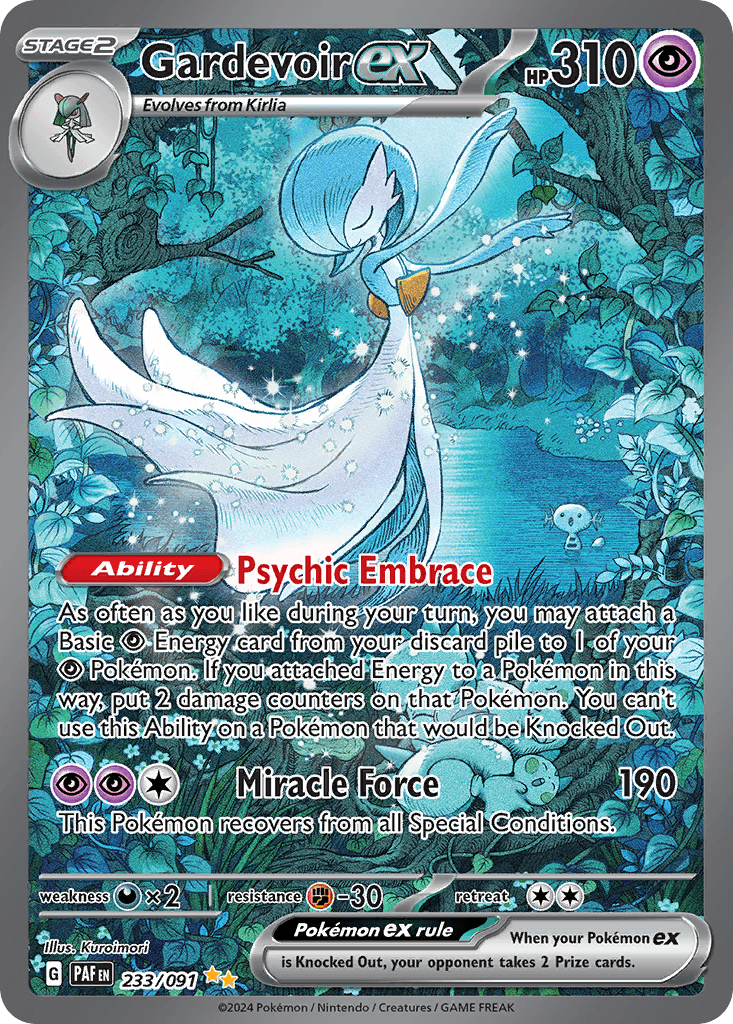 Gardevoir ex — Paldean Fates 233/91