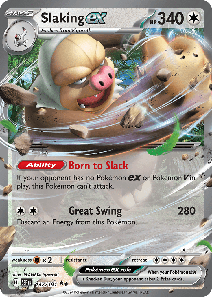 Slaking ex — Surging Sparks 147/191
