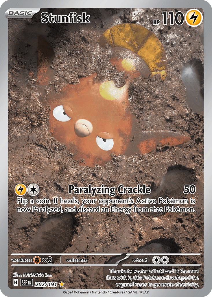 Stunfisk — Surging Sparks 202/191