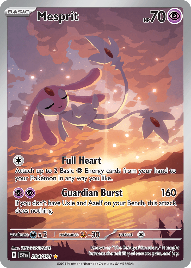 Mesprit — Surging Sparks 204/191