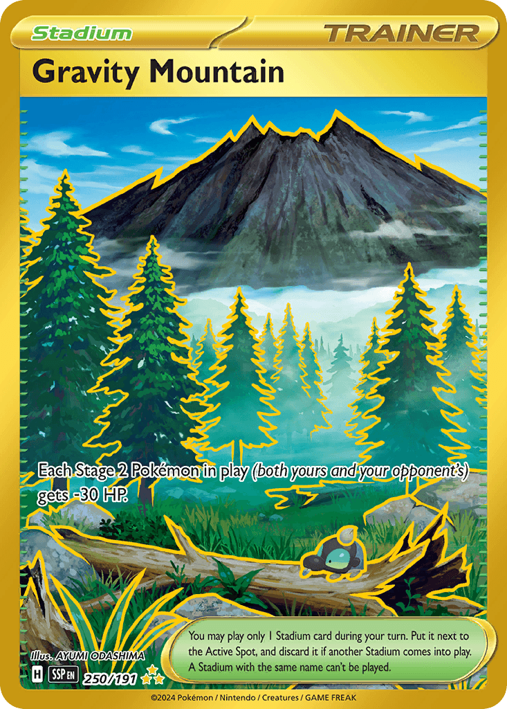 Gravity Mountain — Surging Sparks 250/191
