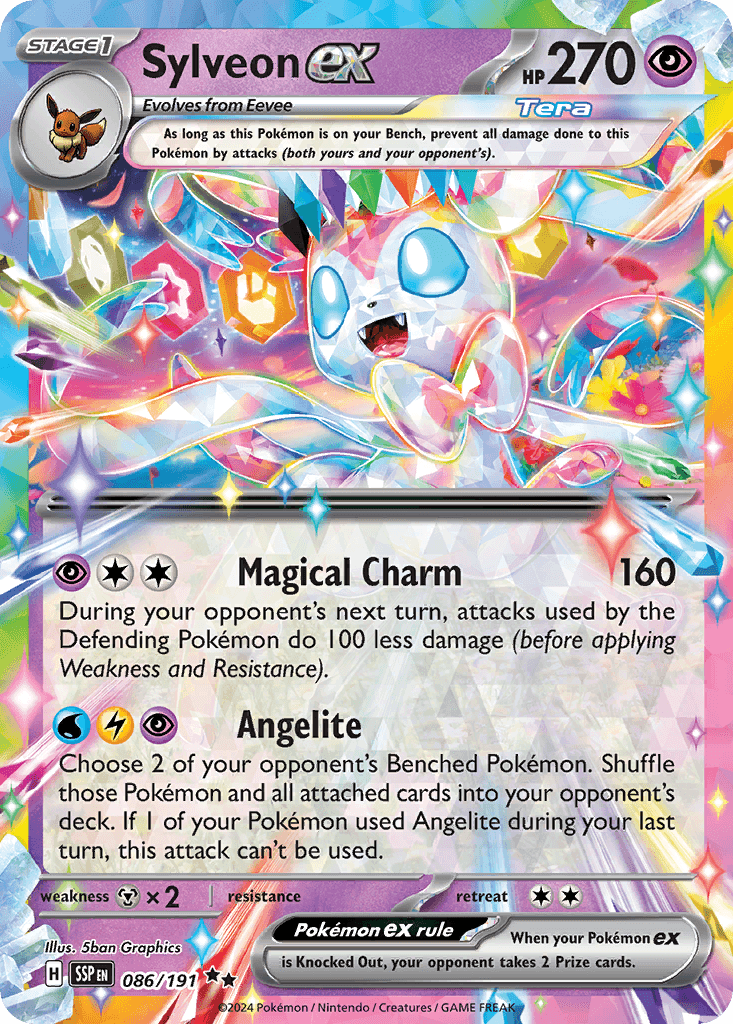 Sylveon ex — Surging Sparks 86/191