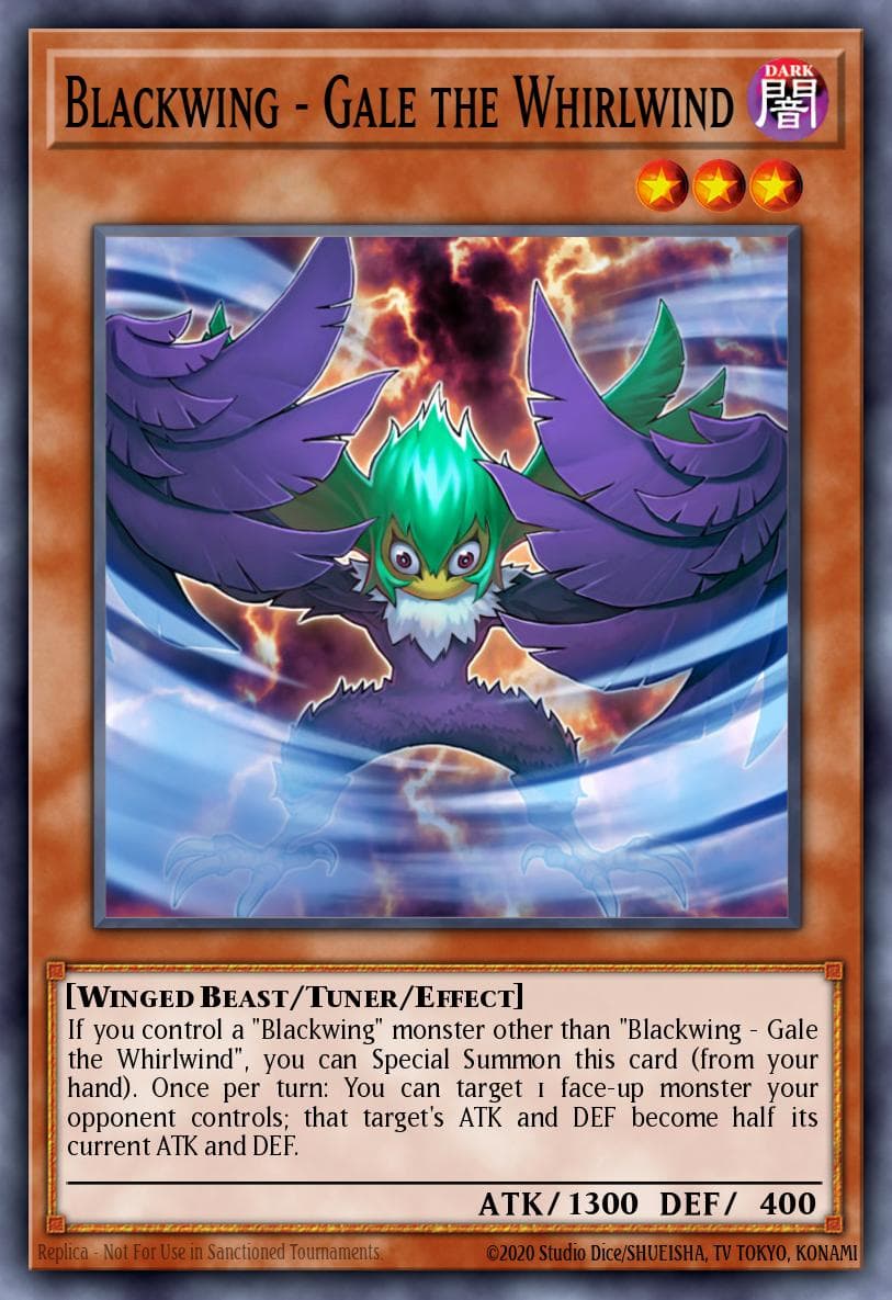 Blackwing - Gale the Whirlwind — Duelist Saga DUSA-EN078