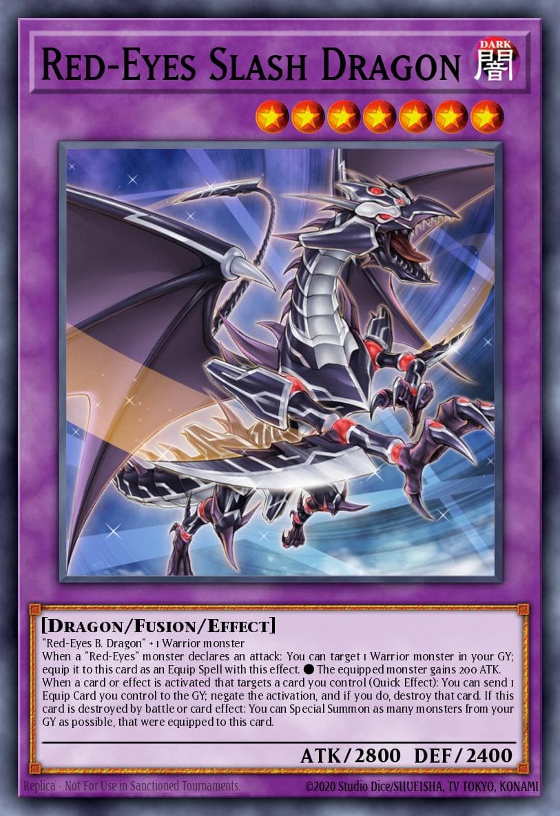 Red-Eyes Slash Dragon — Legendary Duelists LEDU-EN003