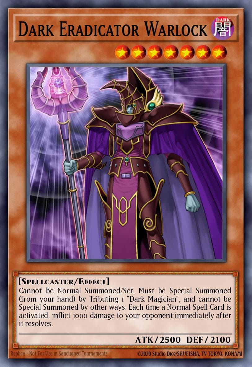 Dark Eradicator Warlock — World Championship 2010 Card Pack, graded BGS 10