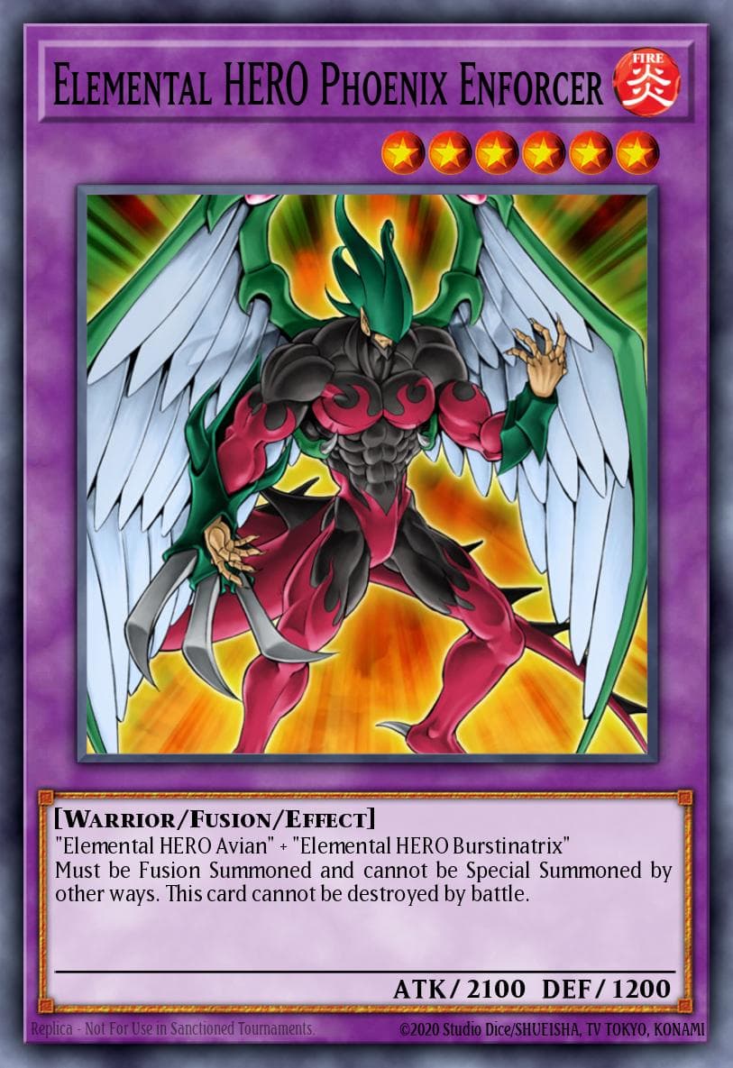 Elemental HERO Phoenix Enforcer — Dark Revelation Volume 4 DR04-EN212