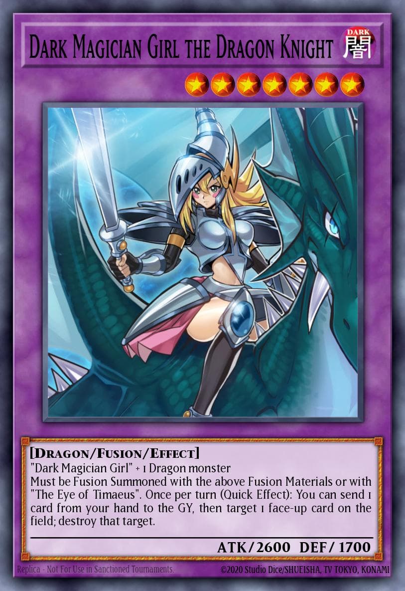 Dark Magician Girl the Dragon Knight — Dragons of Legend DRLG-EN004