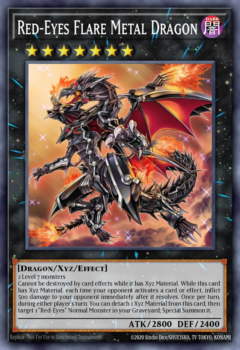 Red-Eyes Flare Metal Dragon — Legendary Decks II LDK2-ENJ41
