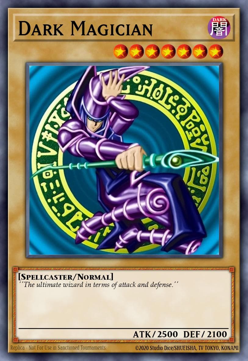 Dark Magician — Yu-Gi-Oh! Dark Duel Stories promotional cards, graded CGC 9.5
