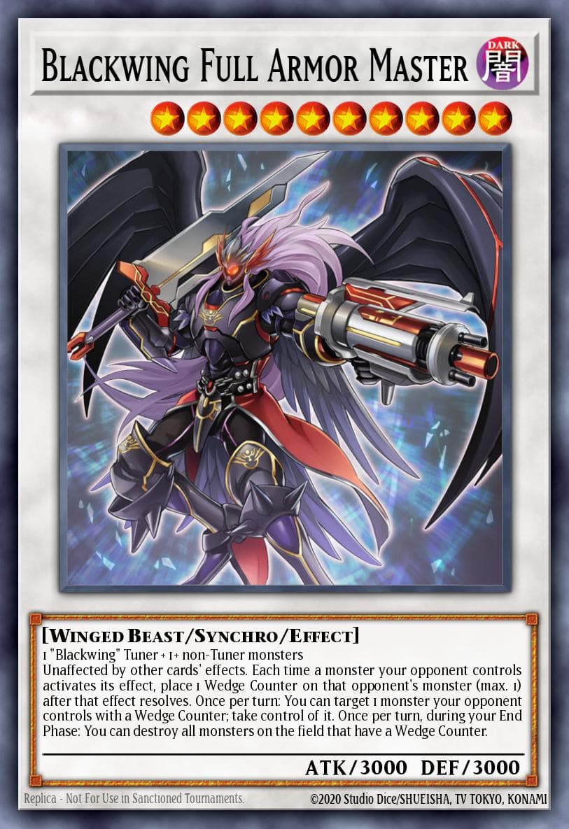 Blackwing Full Armor Master — Legendary Duelists: White Dragon Abyss LED3-EN023