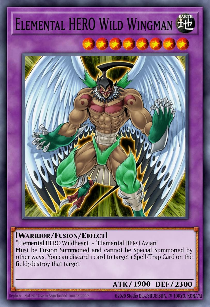 Elemental HERO Wild Wingman — Dark Revelation Volume 4 DR04-EN215