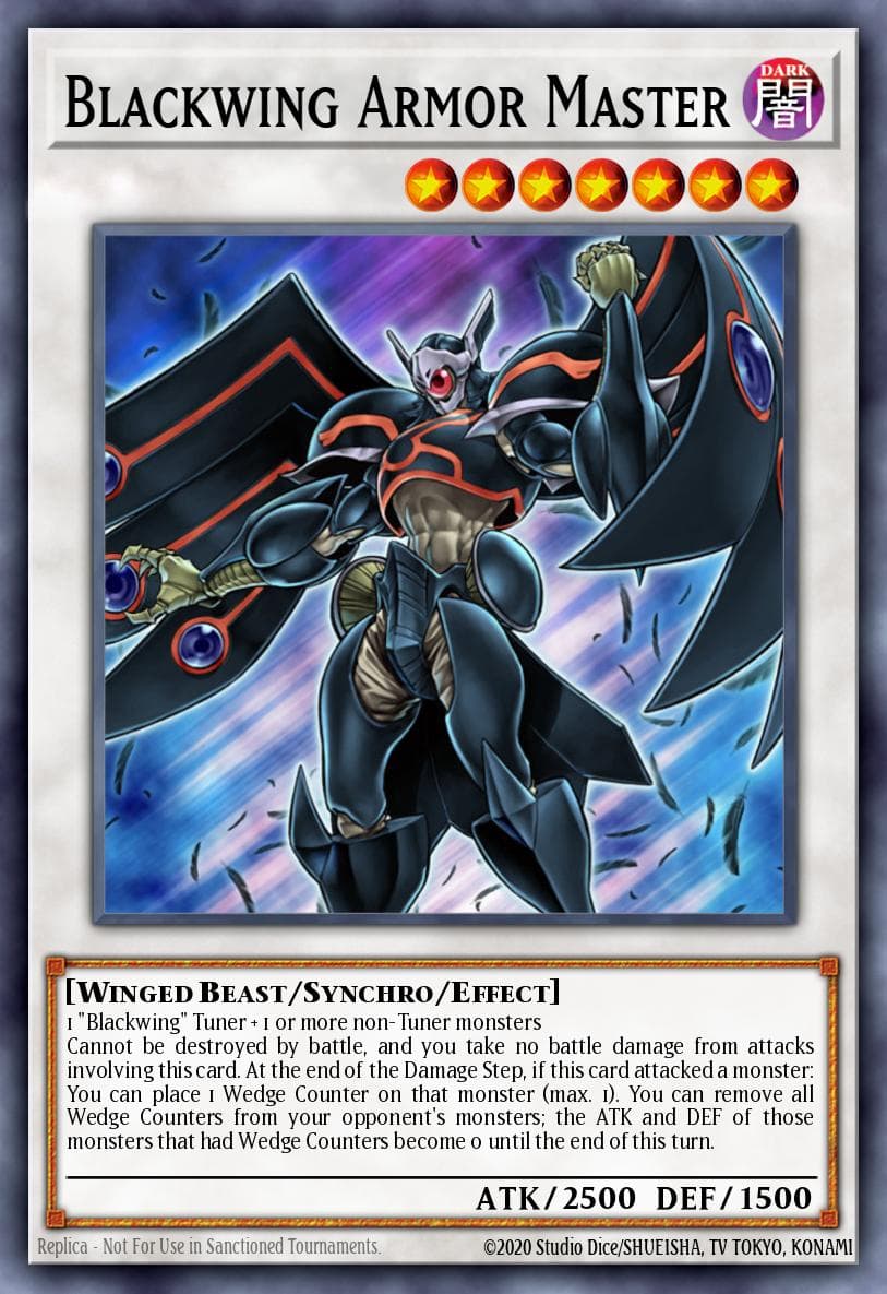 Blackwing Armor Master — Battle Pack Tournament Prize Cards BATT-EN009