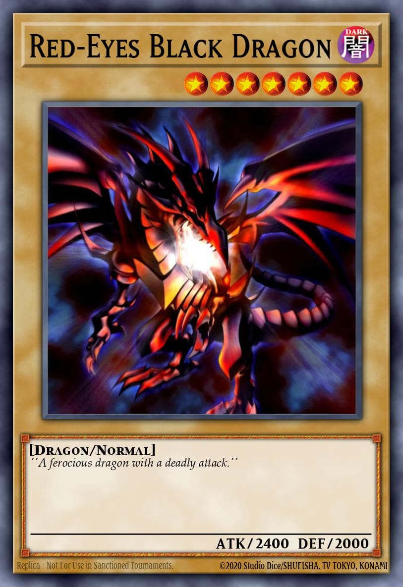 Red-Eyes Black Dragon — Legend of Blue Eyes White Dragon LOB-E056