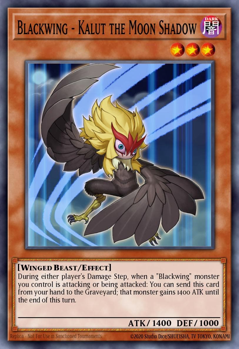 Blackwing - Kalut the Moon Shadow — Duelist League 2 participation cards DL11-EN013