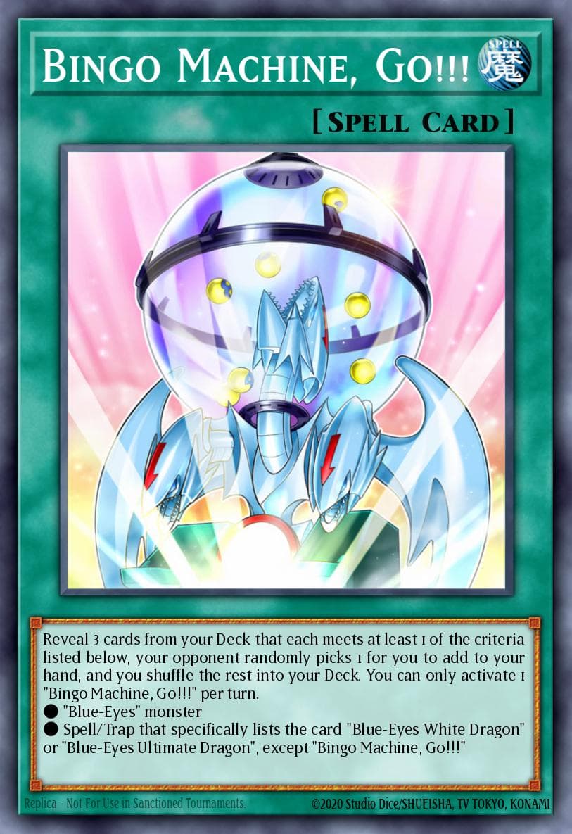 Bingo Machine, Go!!! — Legendary Duelists: White Dragon Abyss LED3-EN003