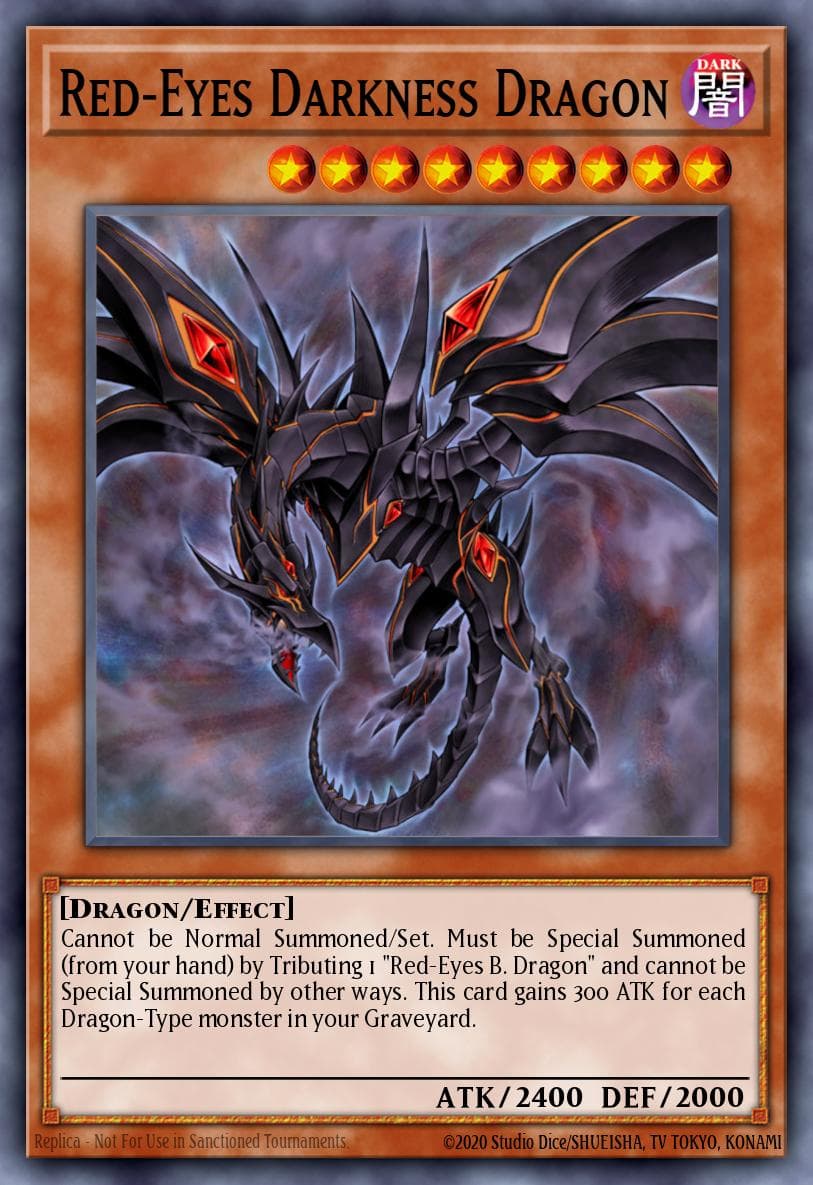 Red-Eyes Darkness Dragon — World Championship 2010 Card Pack WCPP-EN009