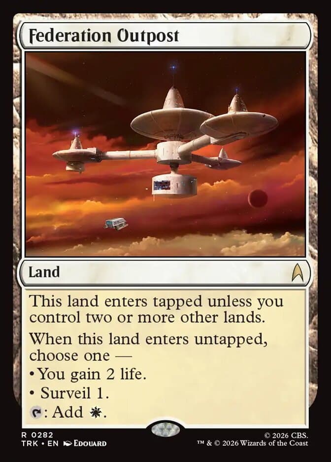 Federation Outpost — Star Trek 282