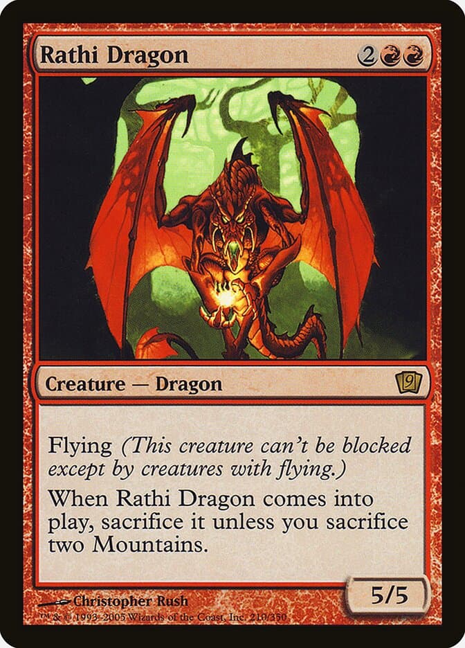 Rathi Dragon — Ninth Edition 210★